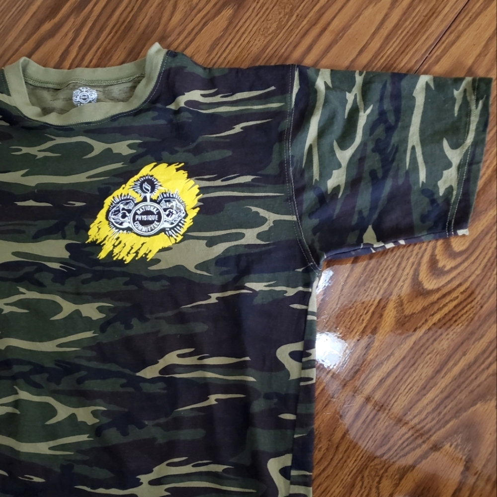 NPC Bodybuilding Camo Shirt 2X
